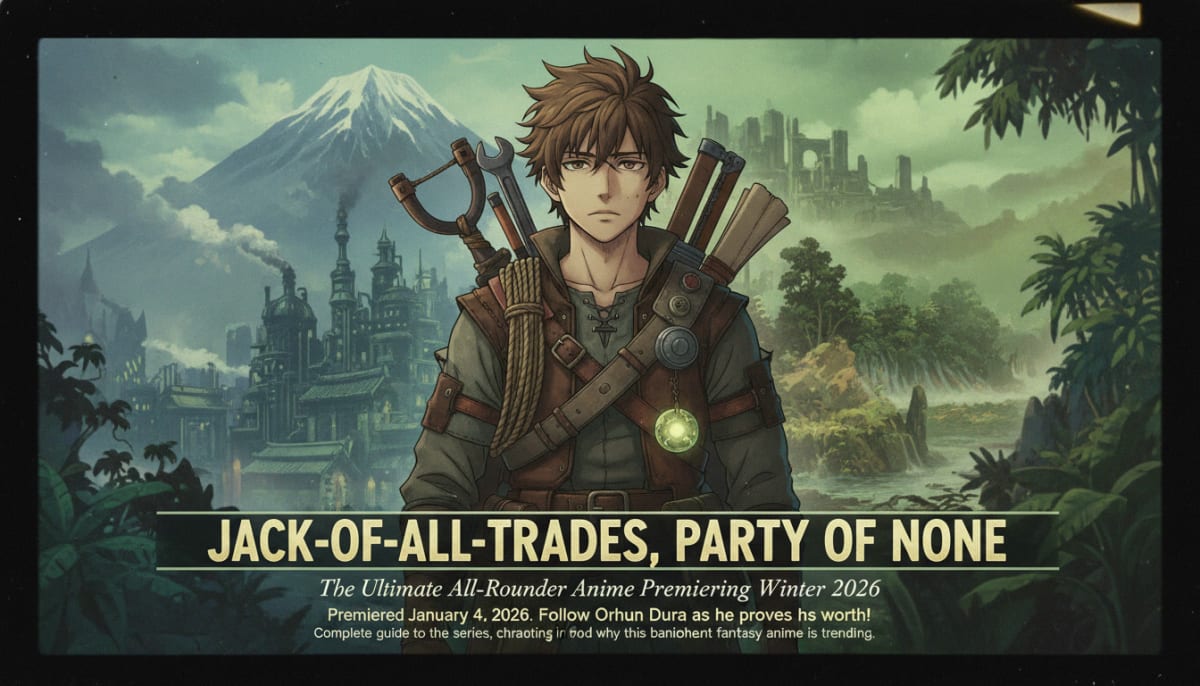 Jack-of-All-Trades, Party of None: The Ultimate All-Rounder Anime Premiering Winter 2026