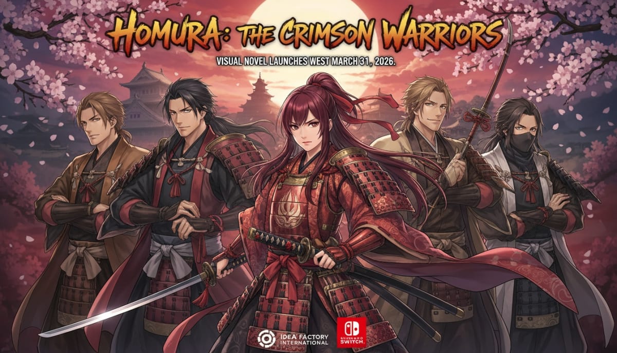 Homura: The Crimson Warriors Visual Novel Launches in West on March 31