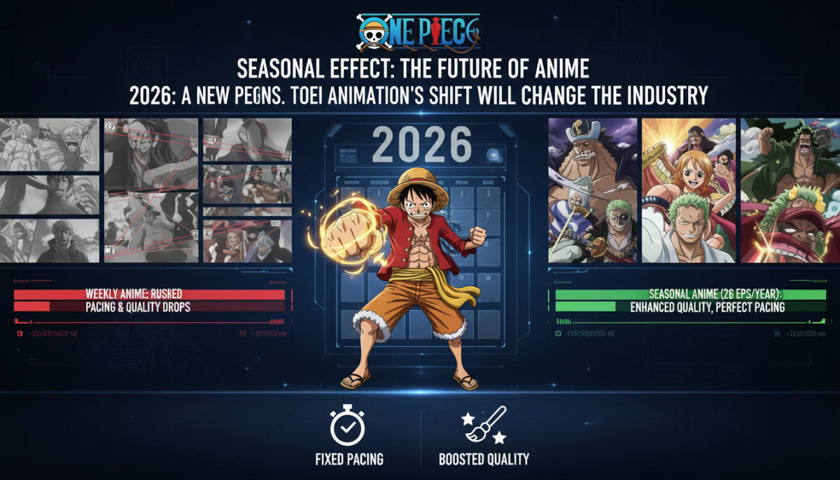 The "One Piece" Seasonal Effect: Is the End of Weekly Anime Better for the Industry?