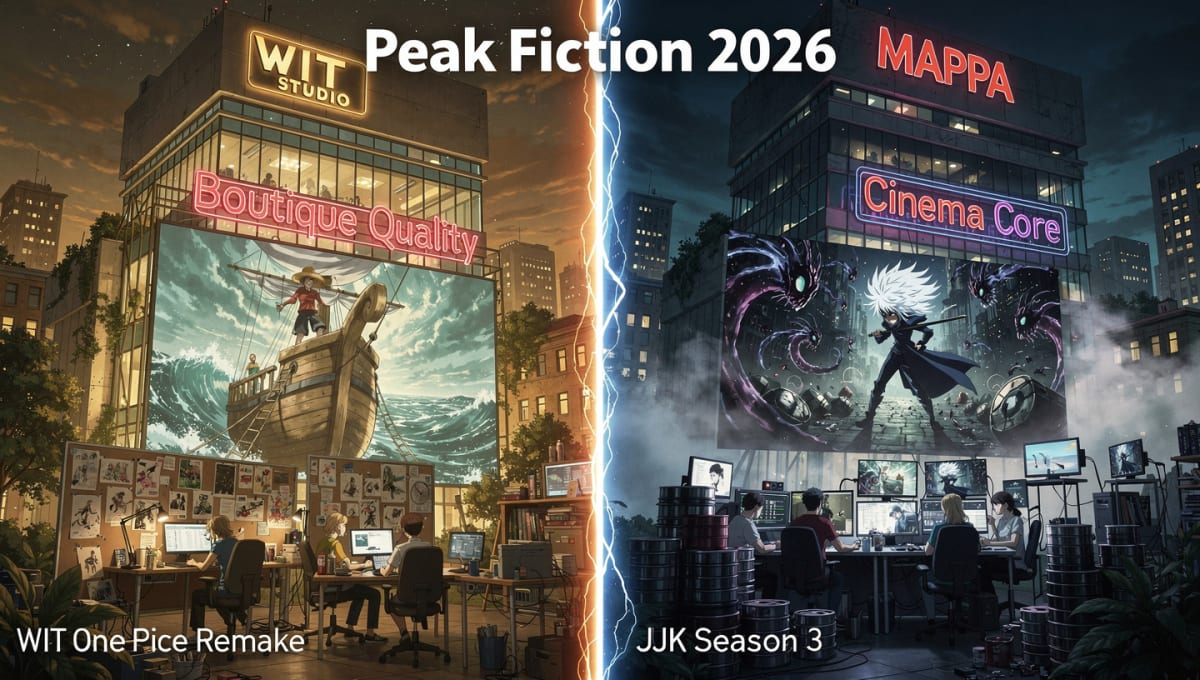 How WIT Studio and MAPPA Are Redefining "Peak Fiction" Quality in 2026