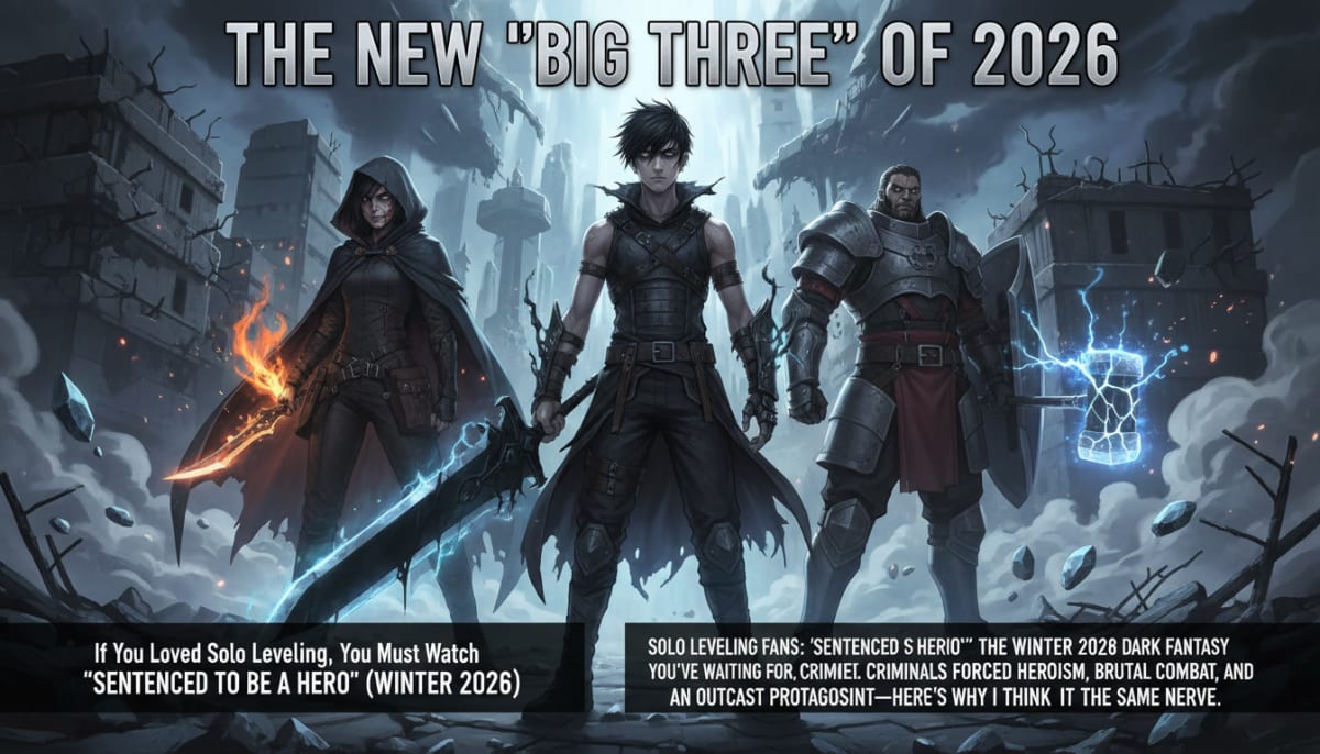 If You Loved Solo Leveling, You Must Watch 'Sentenced to Be a Hero' (Winter 2026) | KN Drawing Blog