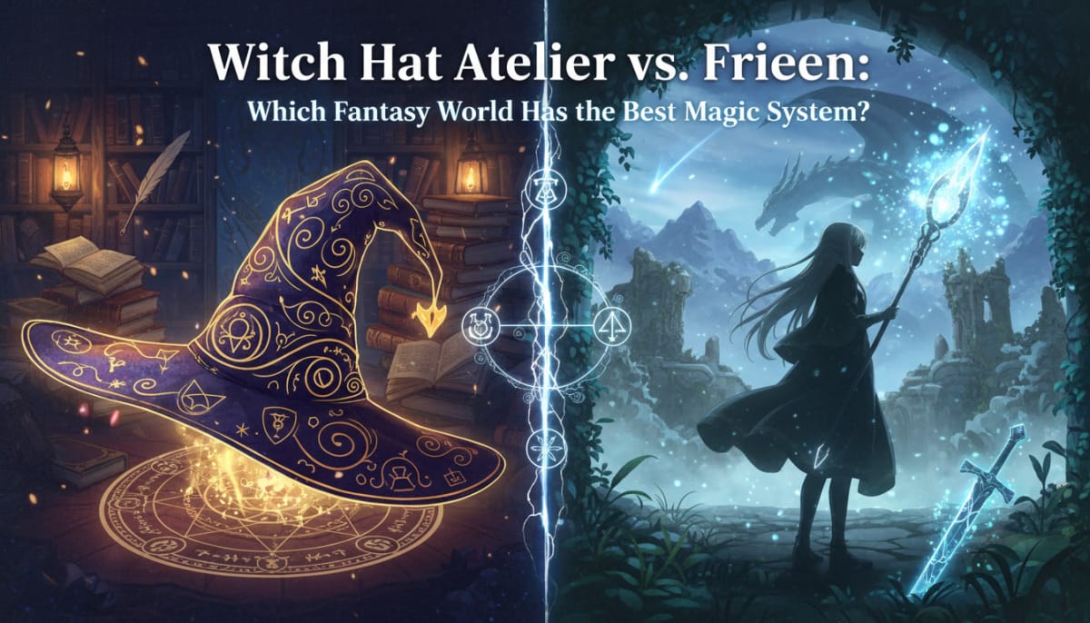 Witch Hat Atelier vs. Frieren: Which Fantasy World Has the Best Magic System? | KN Drawing Blog