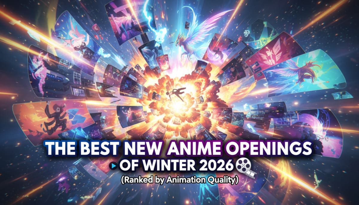 The Best New Anime Openings of Winter 2026 (Ranked by Animation Quality) | KN Drawing Blog