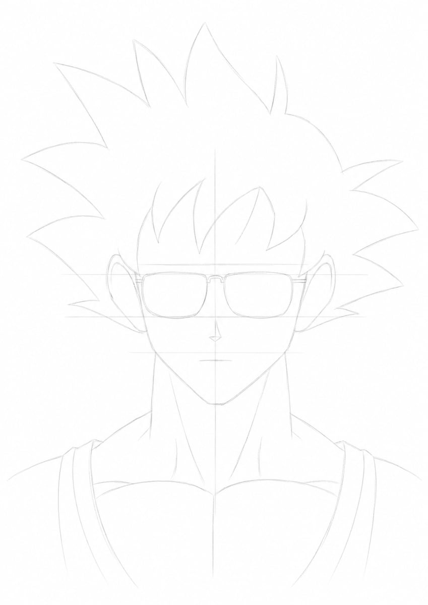 Step 1: Build the Head, Hair, and Body Guidelines