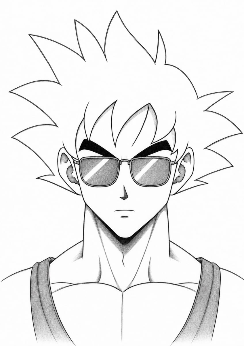 Step 4: Complete the Final Line Art, Reflections, and Shading