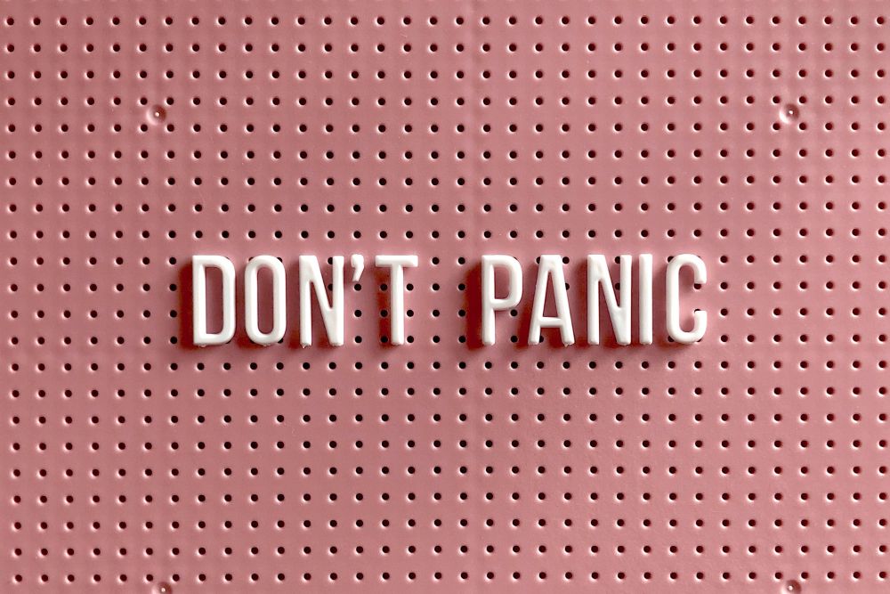 Don't panic