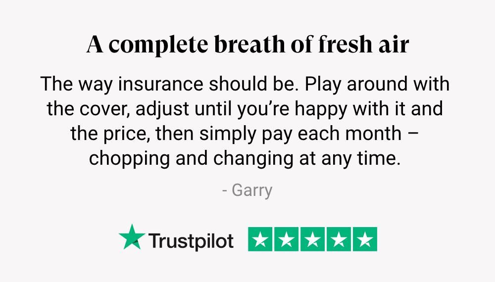 trustpilot monthly business insurance