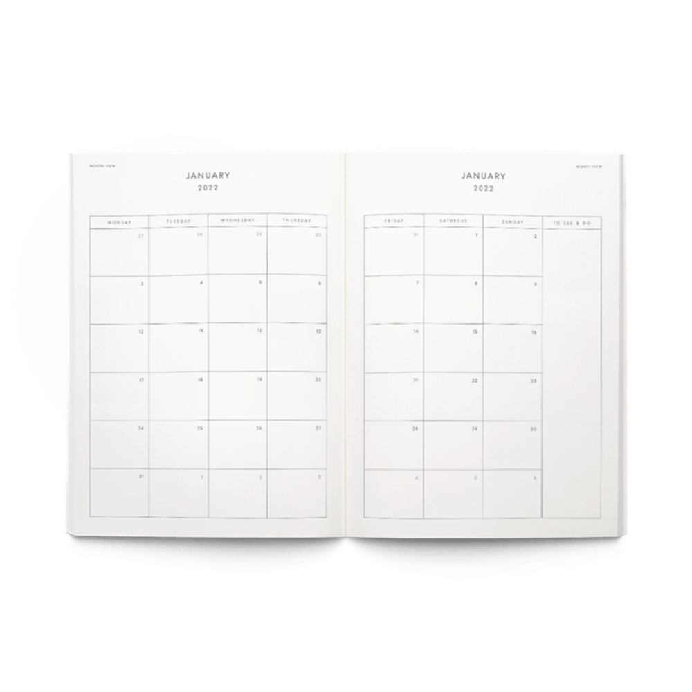 Papier 2022 planner