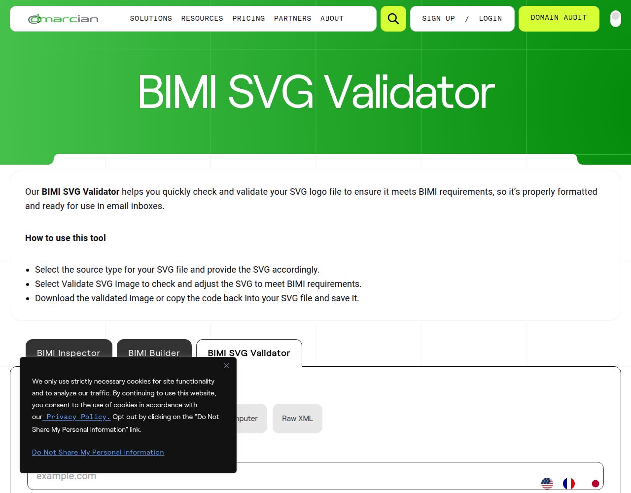 dmarcian BIMI SVG Validator