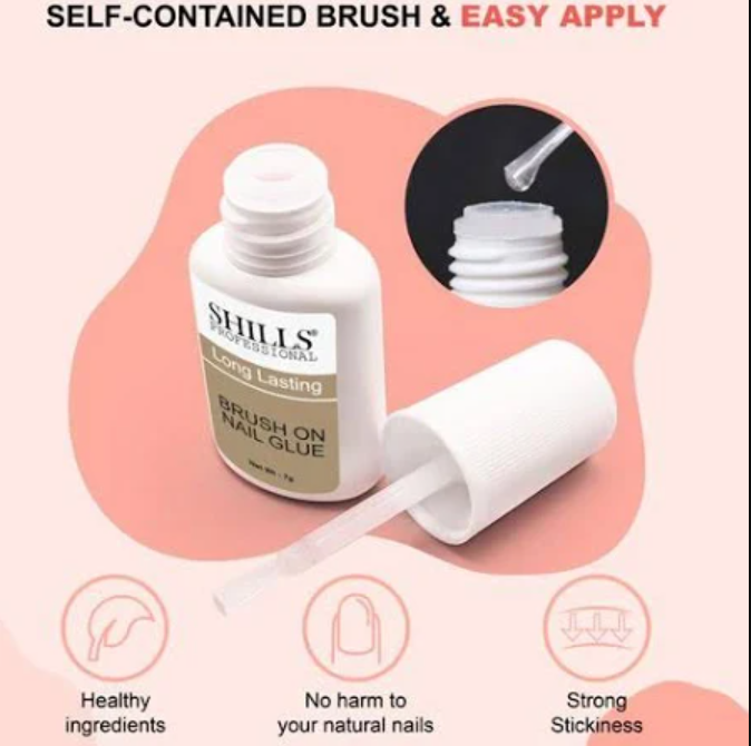 Nail Glue with Brush Applicator | Press-On Nails India | NailMart