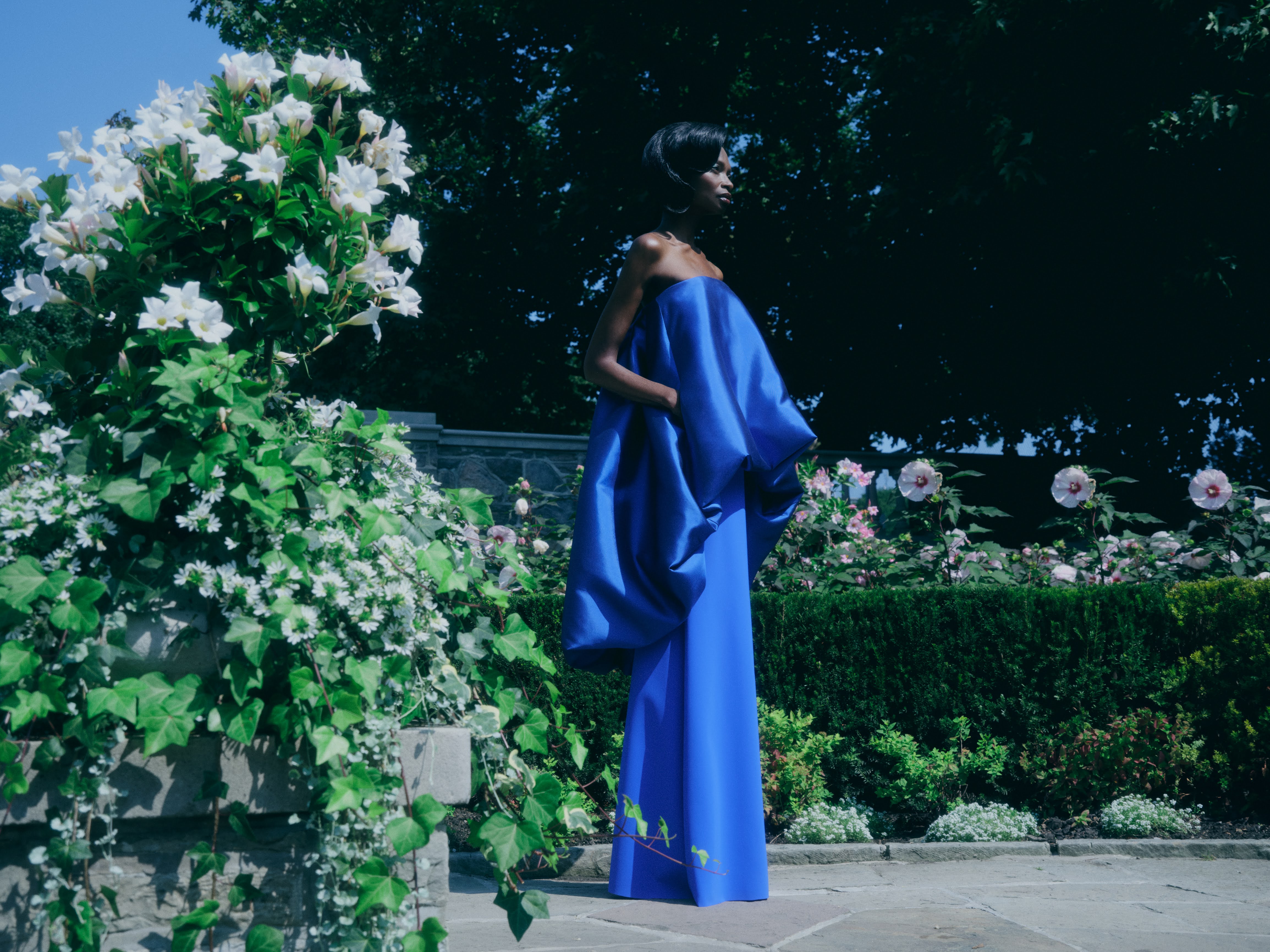 greta constantine blue dress Greta Constantine main image 0