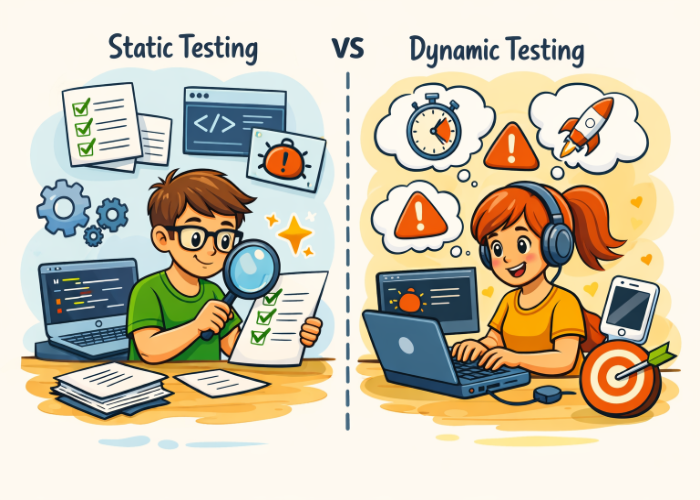 Static vs. Dynamic Testing: Simple Explanations for New Testers