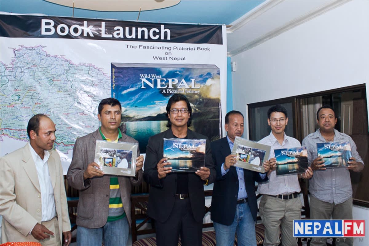 Rajesh Hamal Wild West Nepal Book Launch 3