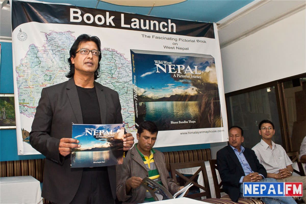 Rajesh Hamal Wild West Nepal Book Launch 1
