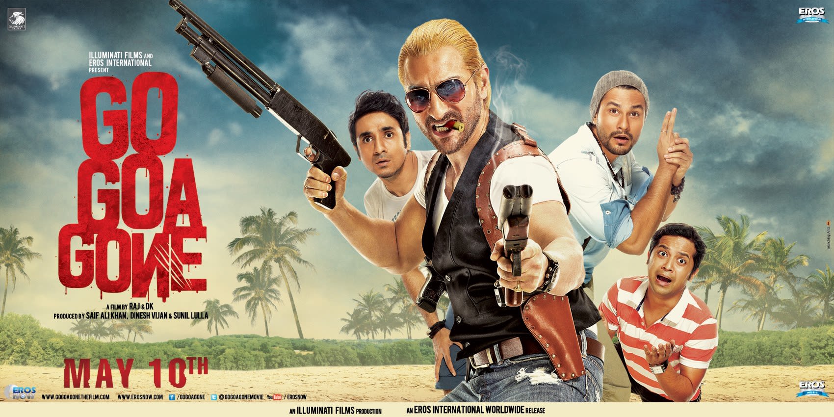 Go Goa Gone Bollywood Movie Poster