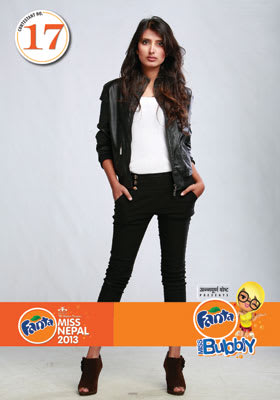 Aishworya Upadhaya Miss Nepal 2013 Participant 17