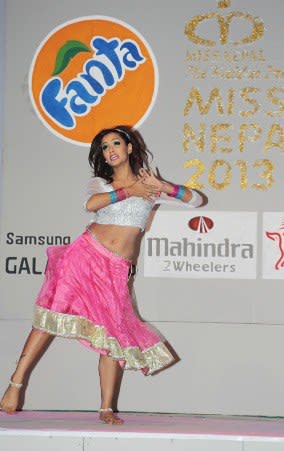 Priyanka Karki Performance at Miss Nepal 2013 3
