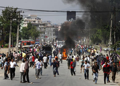 Strike shatters normal life across the country