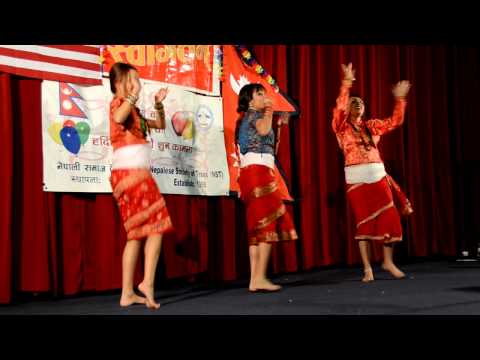 Gauri Malla celebrating New Year – Texas Nepali Society