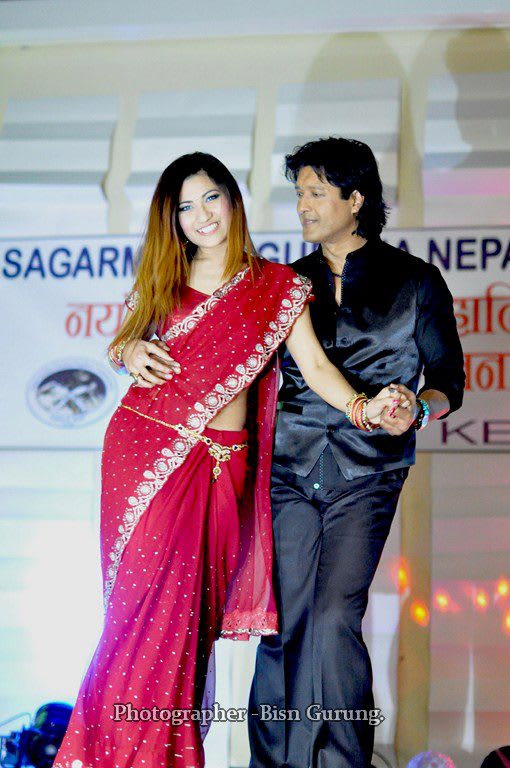 Rajesh Hamal in UK New Year 2070 13