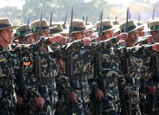 Nepal Army Parade