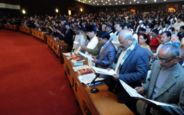 Newly Elected Constituent Assembly (CA) Members Sworn in