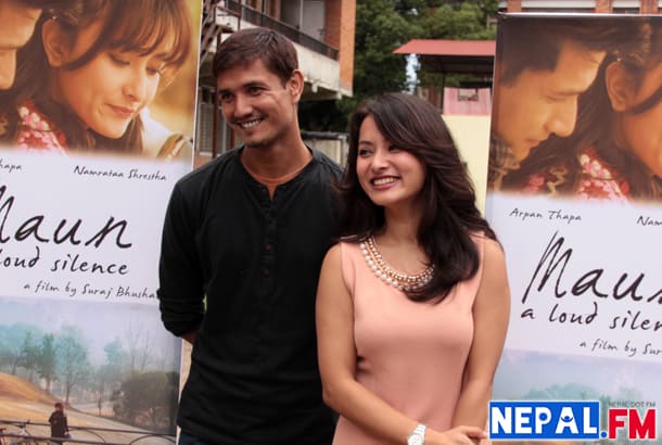 Namrata Shrestha Arpan Thapa Maun Movie