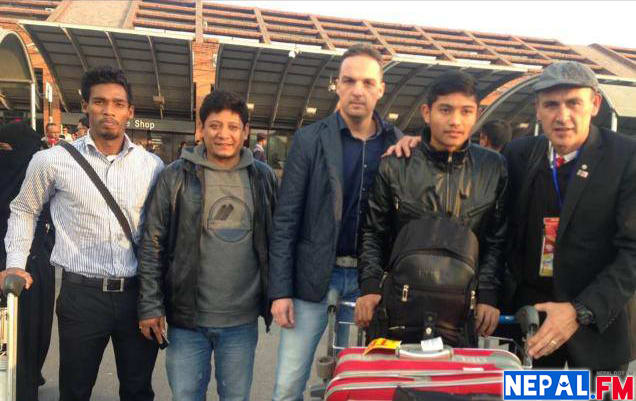 Bimal Gharti Magar returns Nepal from Netherland