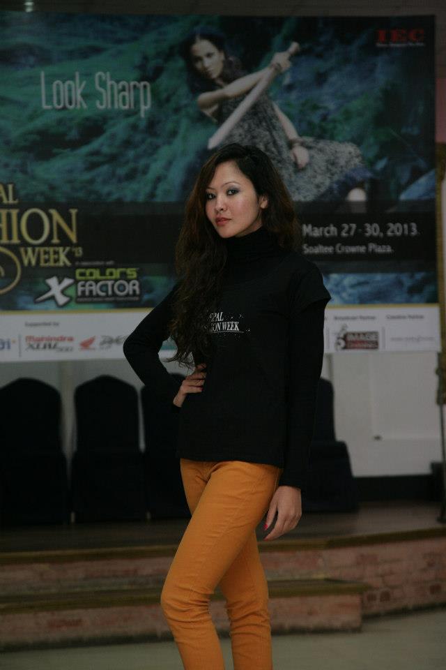 Saruna Khatri at TGIF Nepal Fashion Week