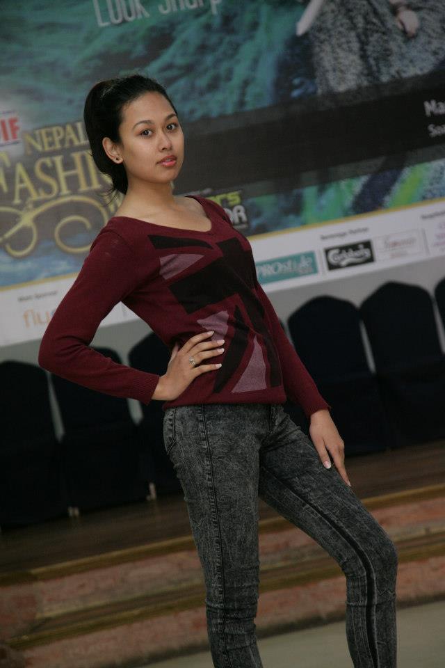 Prinsha Shrestha at TGIF Nepal Fashion Week