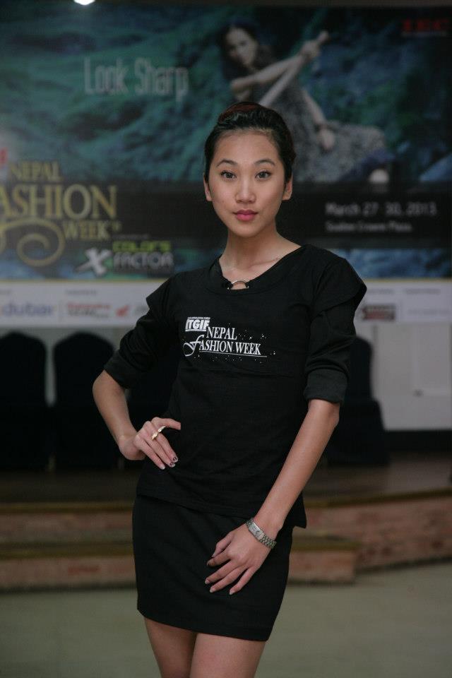 Paramita R.L Rana at TGIF Nepal Fashion Week