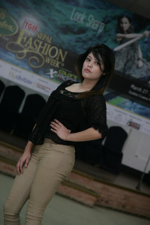 Arunima Kharel at TGIF Nepal Fashion Week