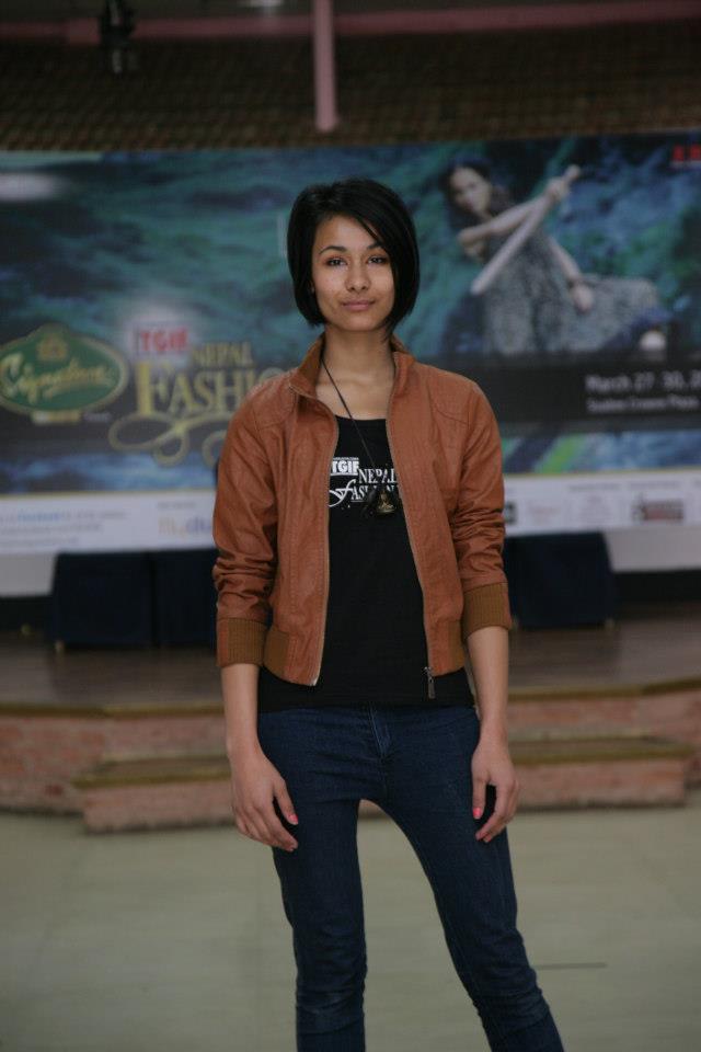 Aastha Pokharel at TGIF Nepal Fashion Week