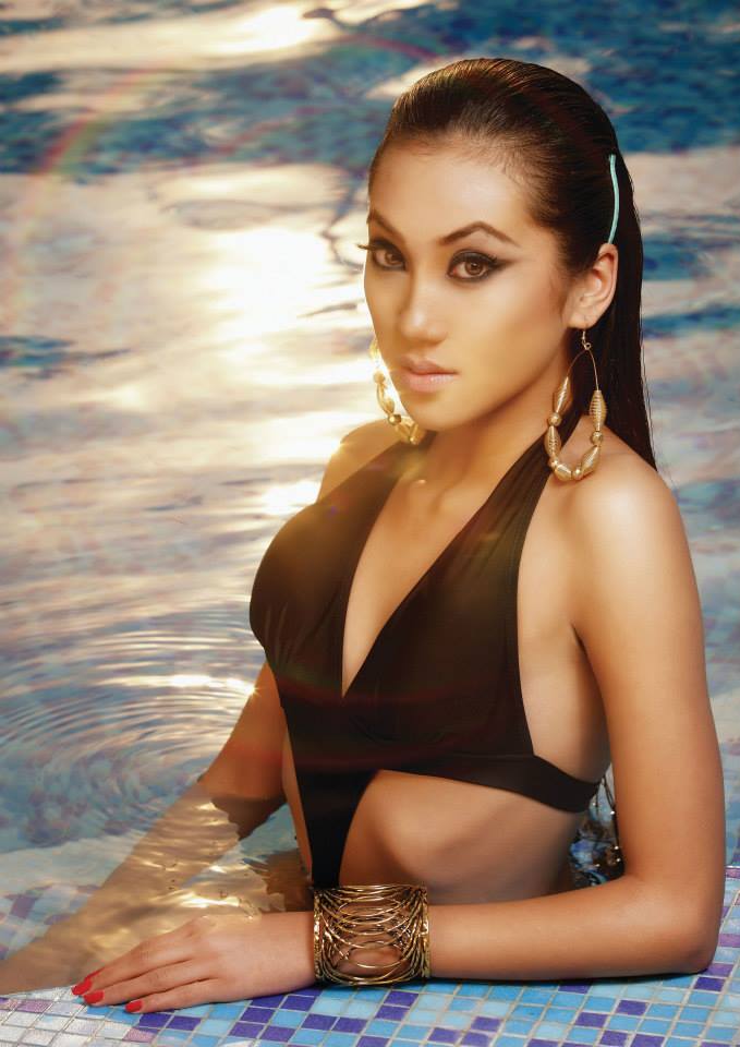 Paramita Rana in swimsuit on Wave Magazine