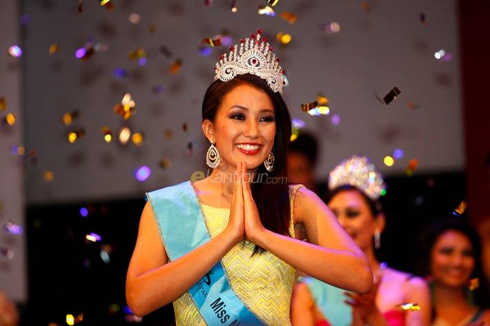subin namaste Miss Nepal