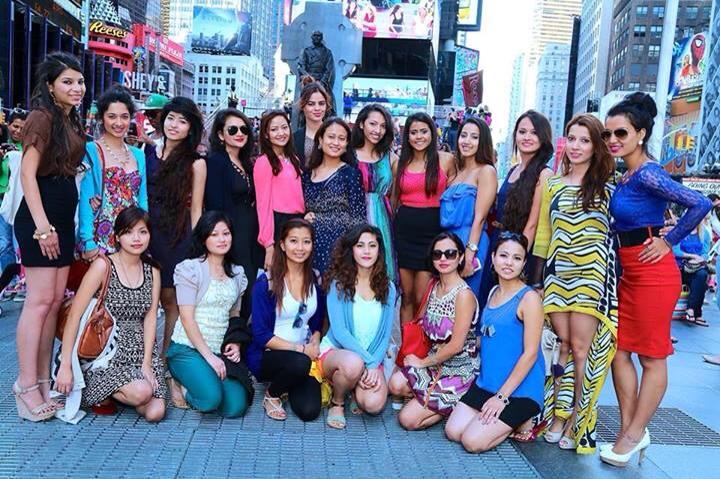 Miss Nepal US 2013 Participants