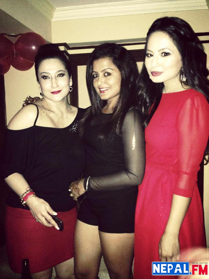 Rekha Thapa and Malvika Subba Birthday Party