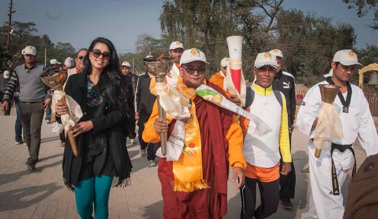 Saddichha Shrestha Lumbini Peace Marathon