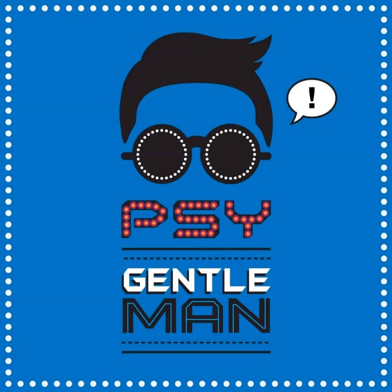 PSY New Single Gentleman Album Cover