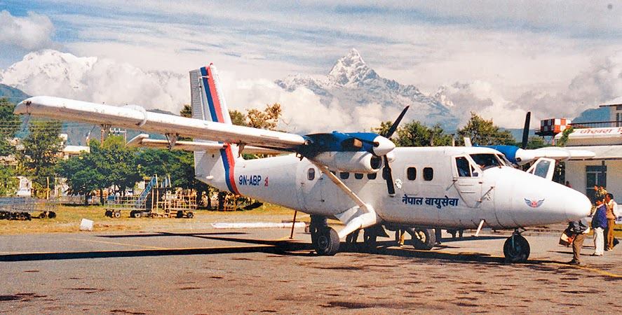 Nepal Airlines Twin Otter Plane Boarded for Jumla Crashes