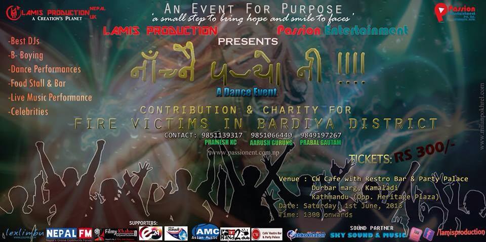 Join Dance Party in Nepal to support a Cause