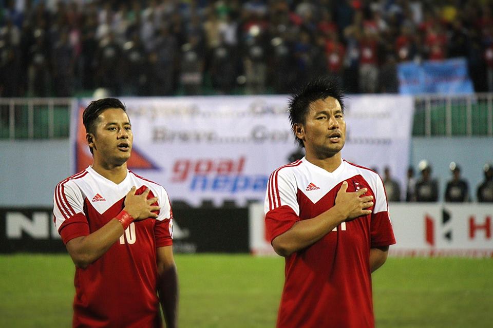 Anil Gurung and Jumanu Rai Nepal Team