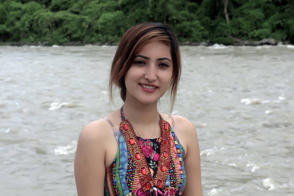 Rubyna Shrestha in You are the One Music Video