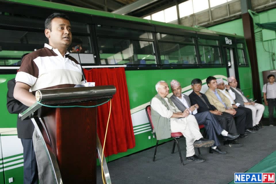 Sajha Bus Sajha Yatayat inauguration Nepal 2