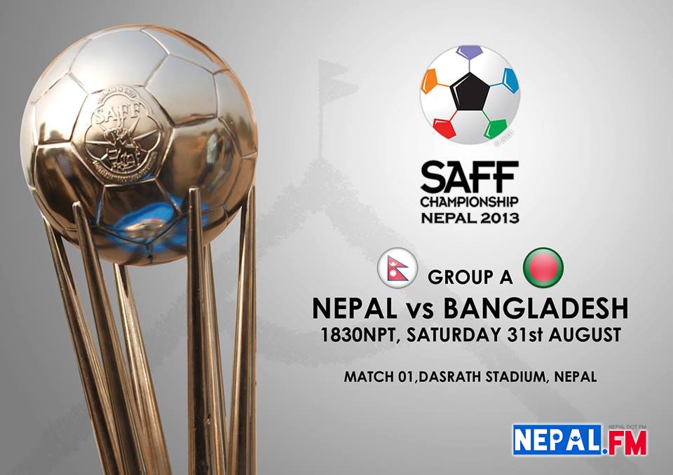 Nepal vs. Bangladesh LIVE- SAFF Championship 2013