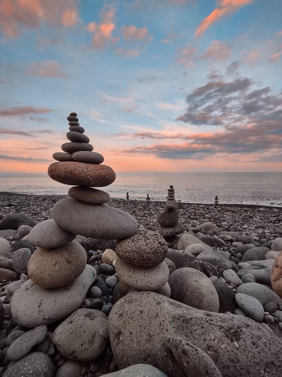 Golden hour silhouette