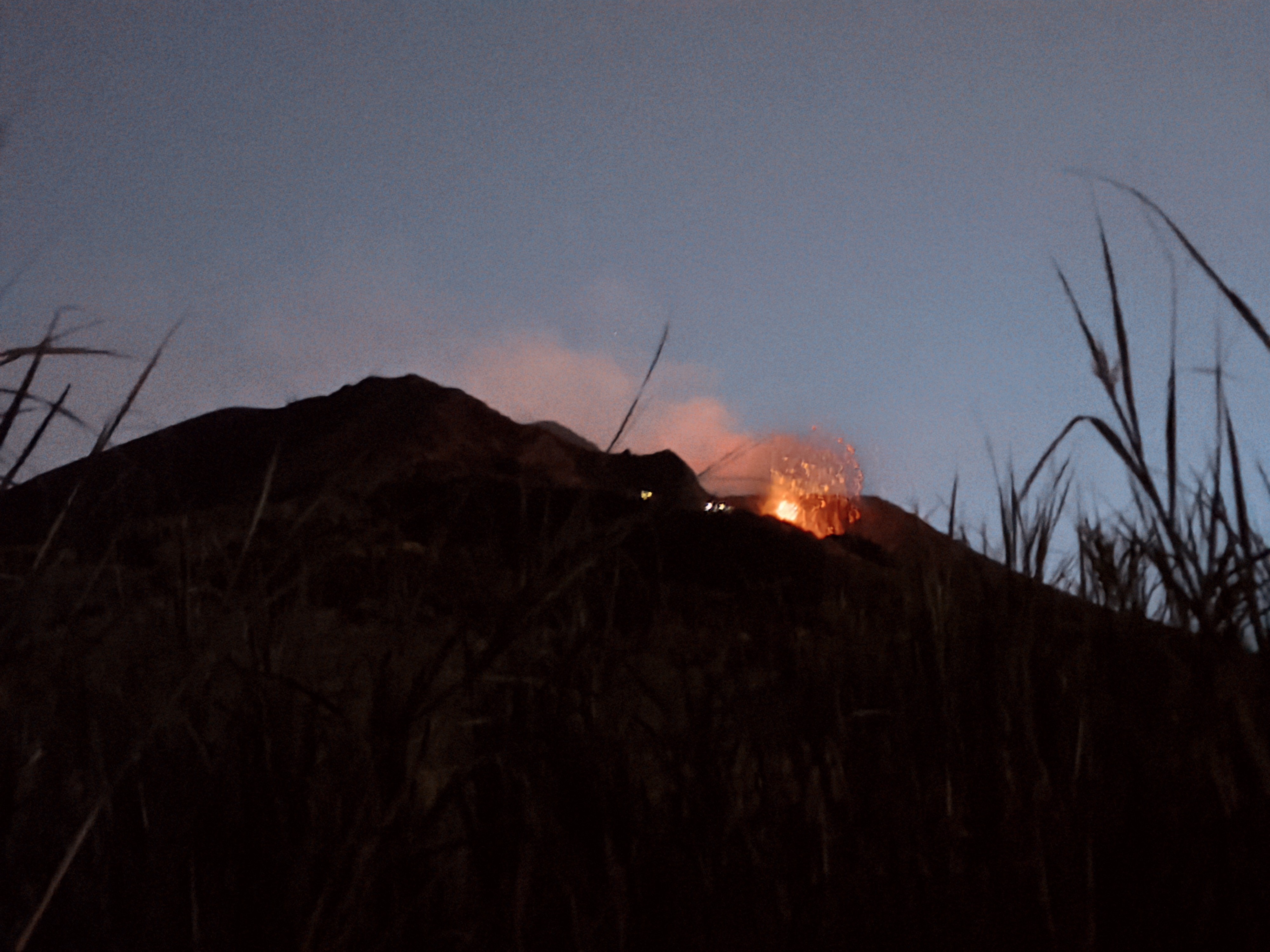 Sunset in the Aeolian Islands