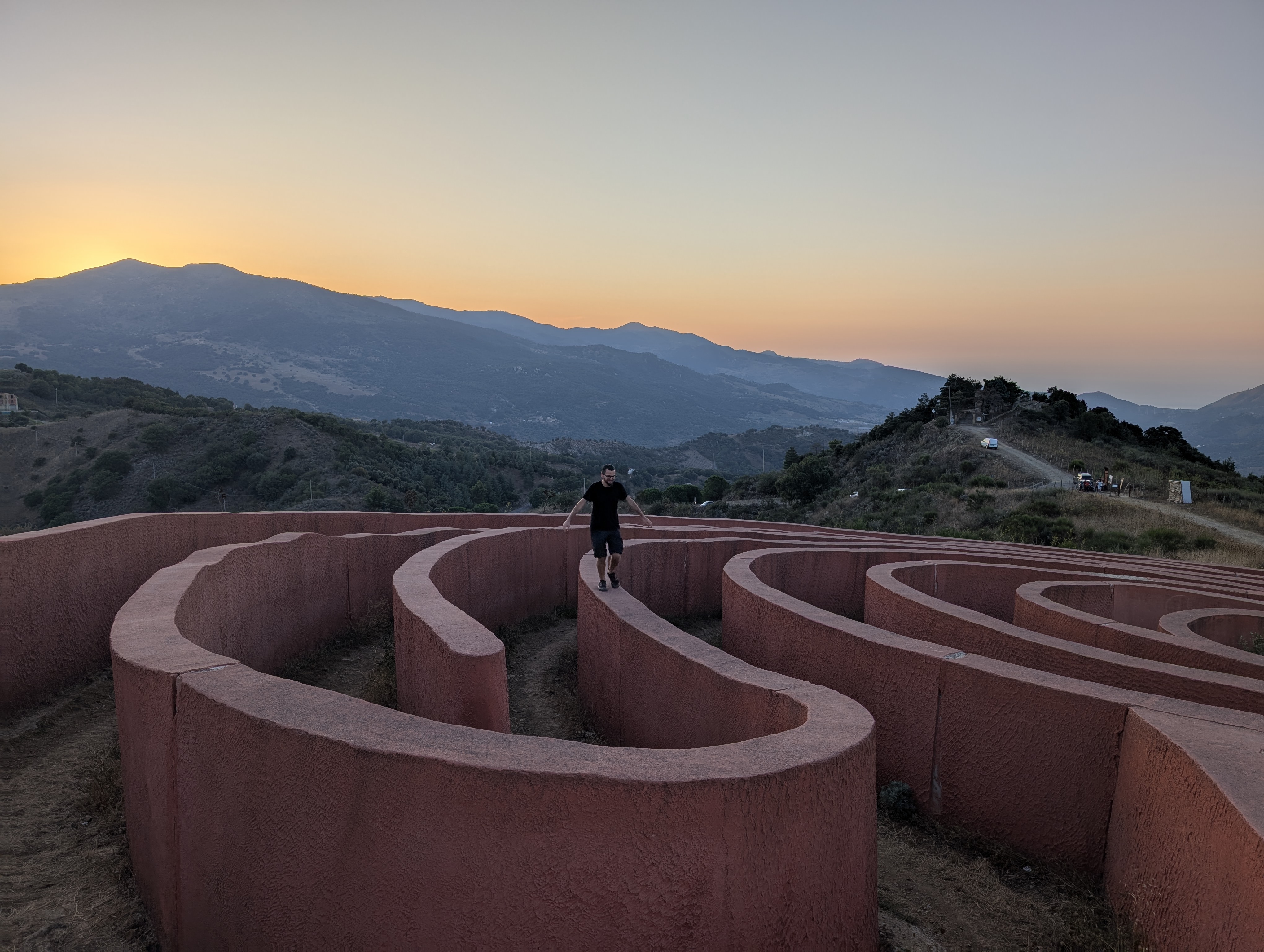 Me at Arianna's Labyrinth