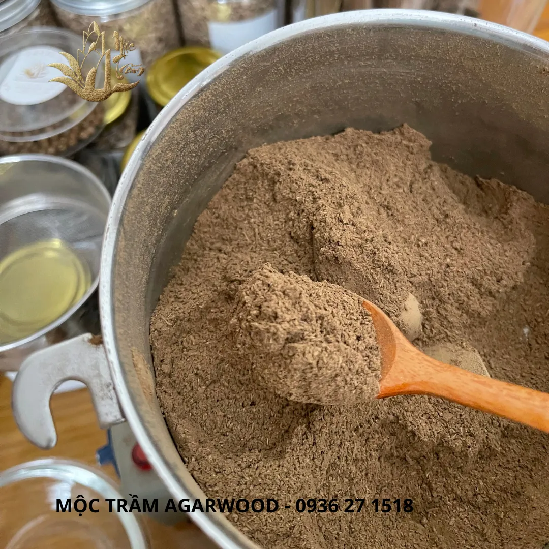 [Thượng hạng] Bột trầm hương xay nhuyễn xông nhà đốt thưởng trầm làm nhang