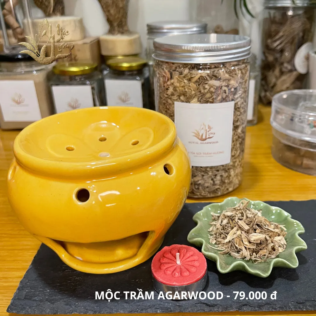 Lư xông - Bếp đốt xông trầm miếng, nụ trầm, thảo mộc, bồ kết tráng men đường kính 13 cm